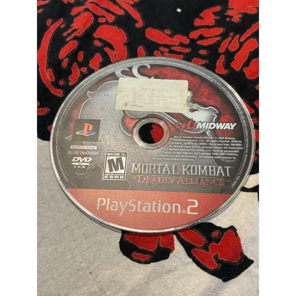 Mortal Kombat Deadly Alliance Sony PlayStation 2 PS2 Disc Only SLUS 20423GH